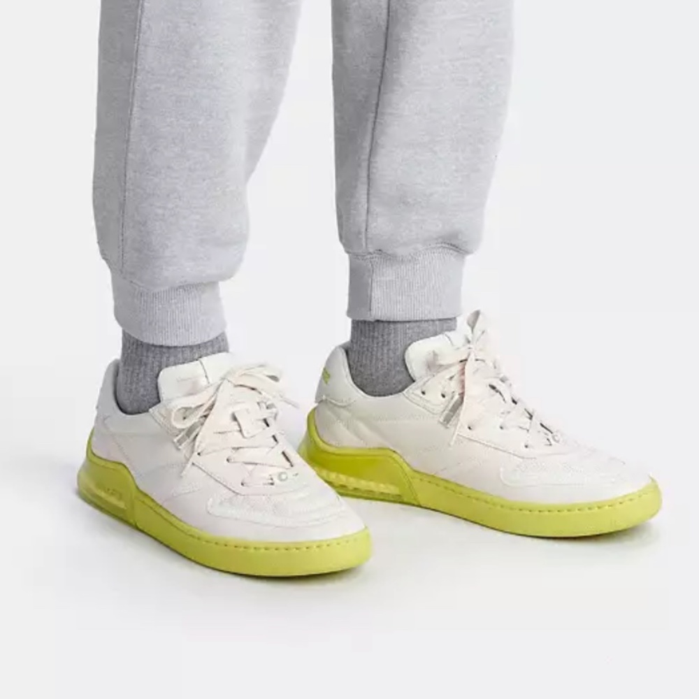 New Coach Men's Citysole Court White Sneakers - Picture 4 of 8